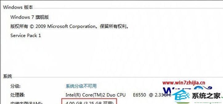 win10ϵͳ8gڴò3.25gĽ