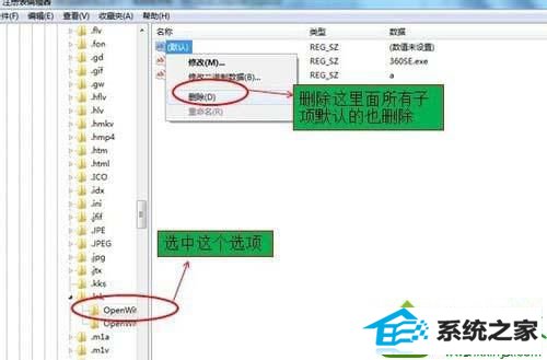点击删除 win10系统使用iE浏览器打开网页电脑突然就死机了的解决方法